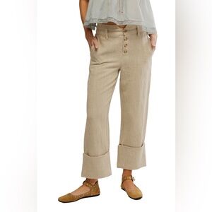 Free People Parkway Cuffed Trousers Size 10